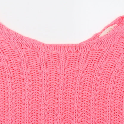 Womens UK Size S NEXT Pink Pullover Sweatshirt