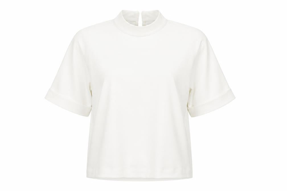 Womens UK Size 8 ASOS White Basic Blouse
