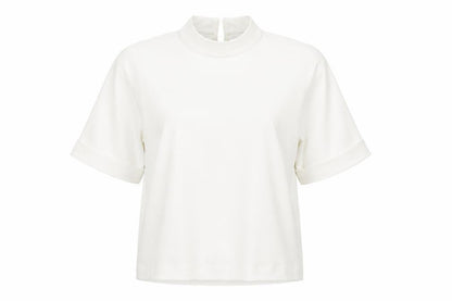 Womens UK Size 8 ASOS White Basic Blouse