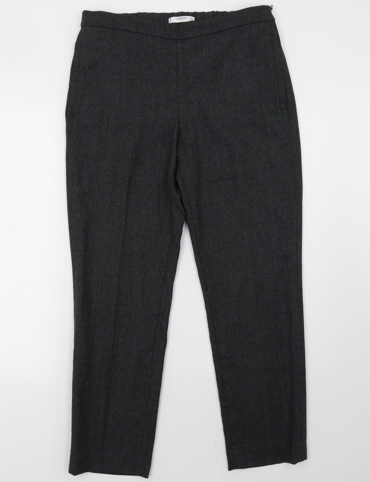 Mango Womens Grey   Trousers  Size 34 L30 in