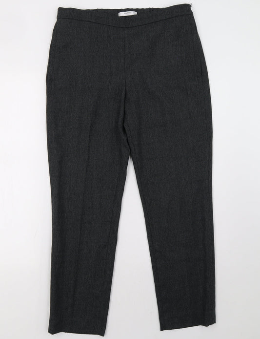 Mango Womens Grey   Trousers  Size 34 L30 in