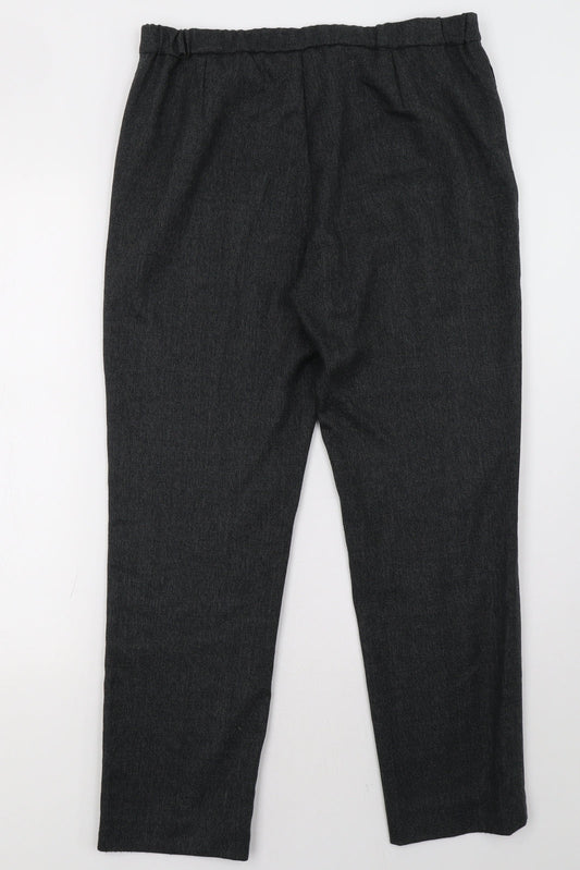 Mango Womens Grey   Trousers  Size 34 L30 in