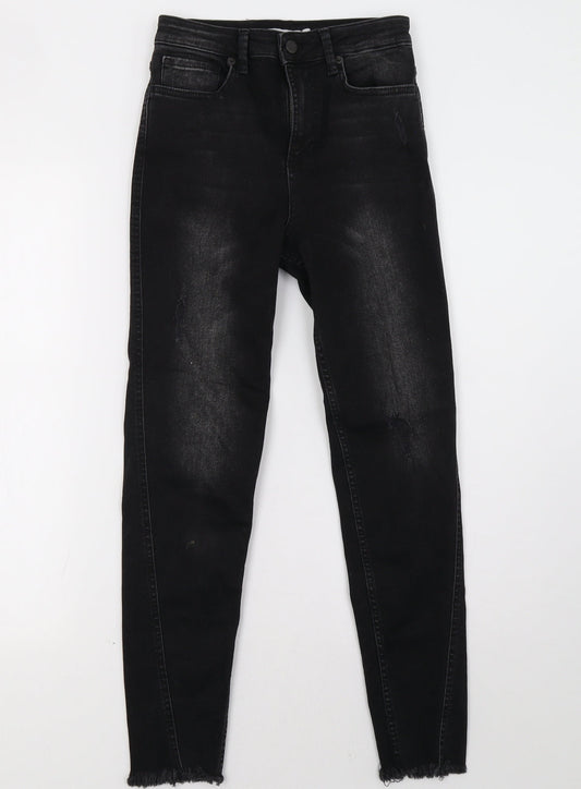 na-kd Womens Black   Skinny Jeans Size 6 L28 in