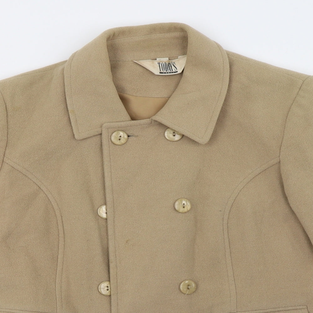todays women Womens Beige   Jacket  Size 10
