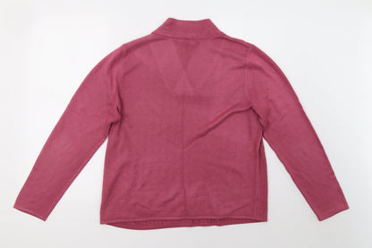 bm  Womens Pink   Pullover Sweatshirt Size M