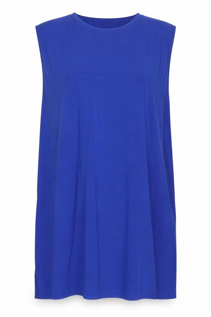 Womens UK Size 12 M&S Blue Basic Blouse