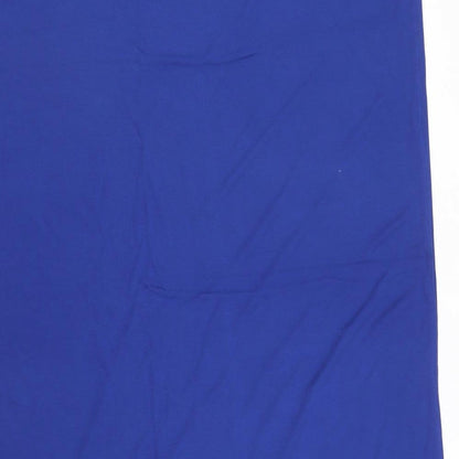 M&S Womens Blue   Basic Blouse Size 12