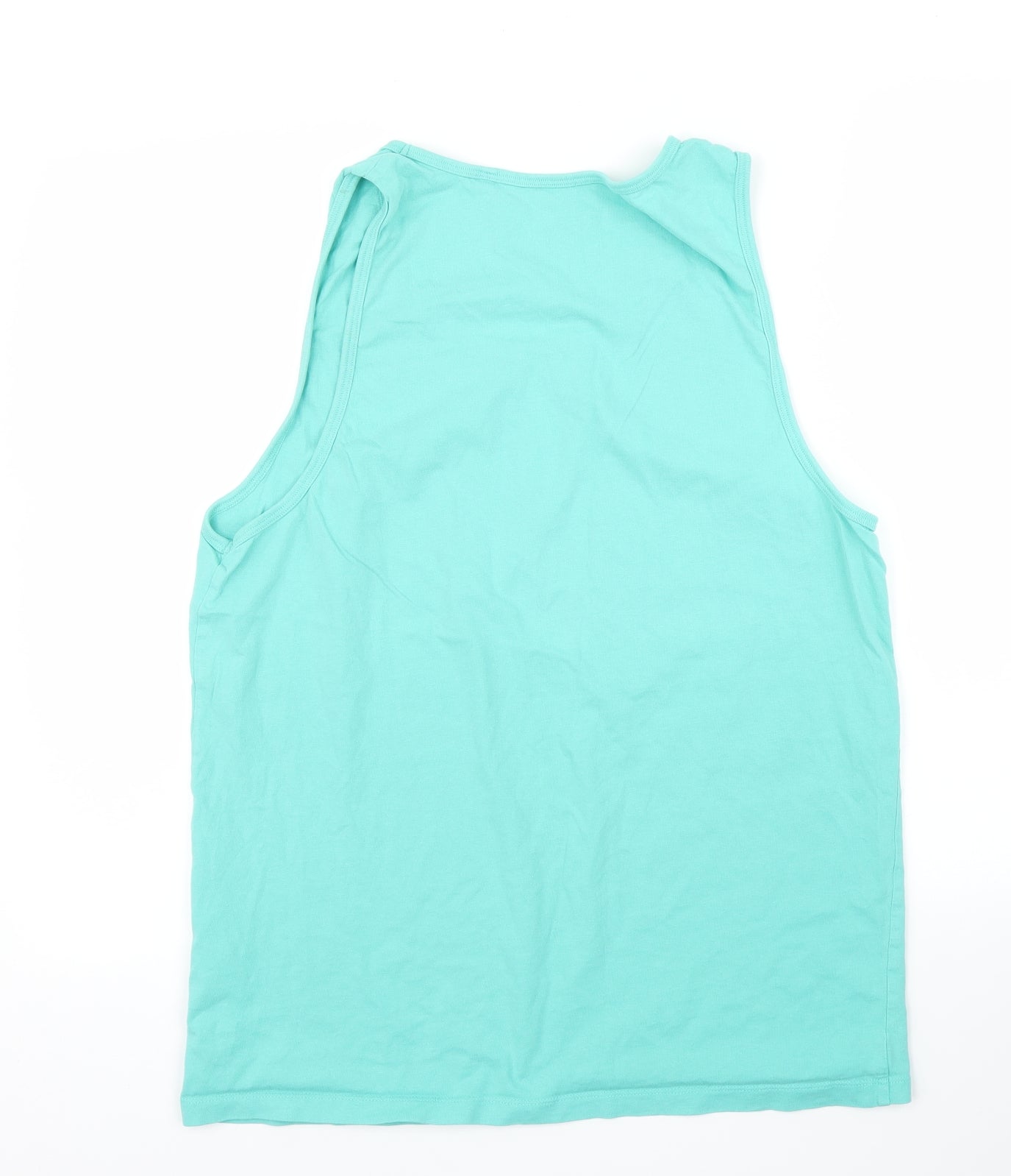 Womens UK Size M NEXT Green Basic Tank