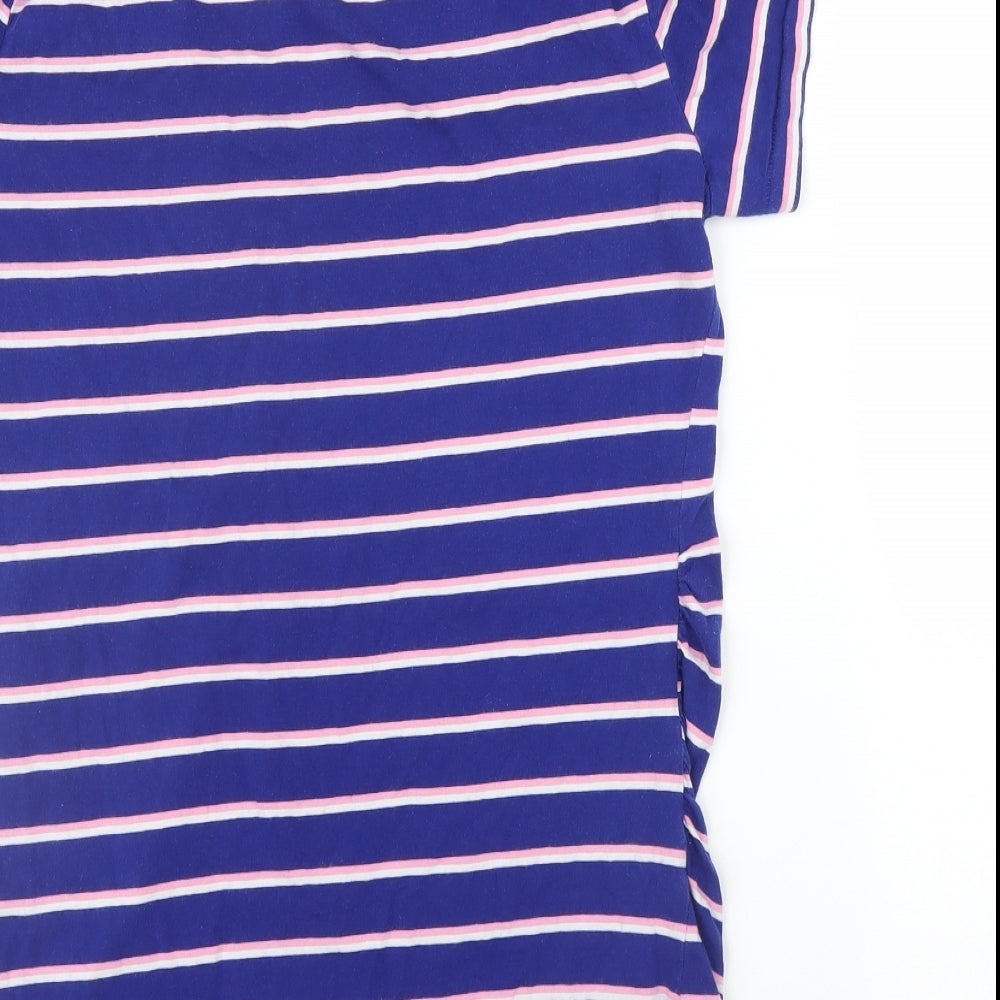 Womens UK Size M Gap Blue Tunic T-Shirt