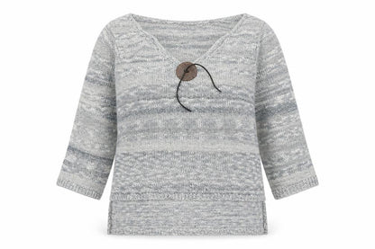 Womens UK Size S Just Elegance Blue Pullover Jumper