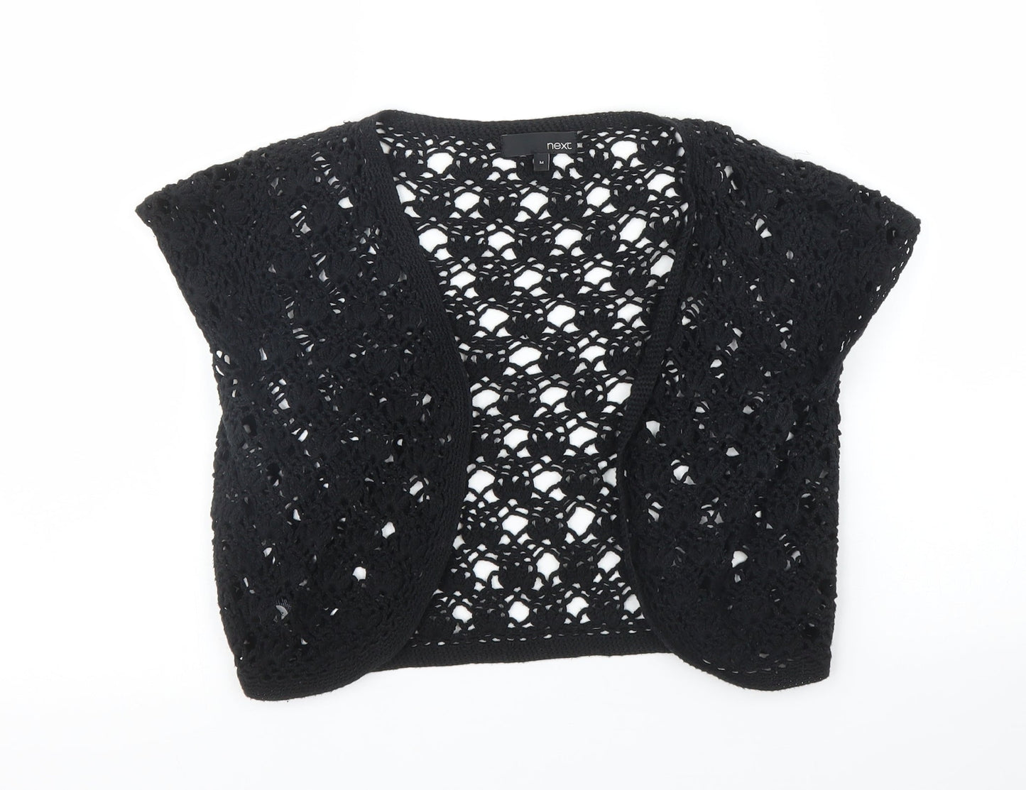 Womens UK Size M NEXT Black Cardigan Jumper
