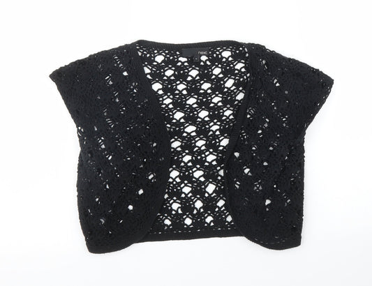 Womens UK Size M NEXT Black Cardigan Jumper
