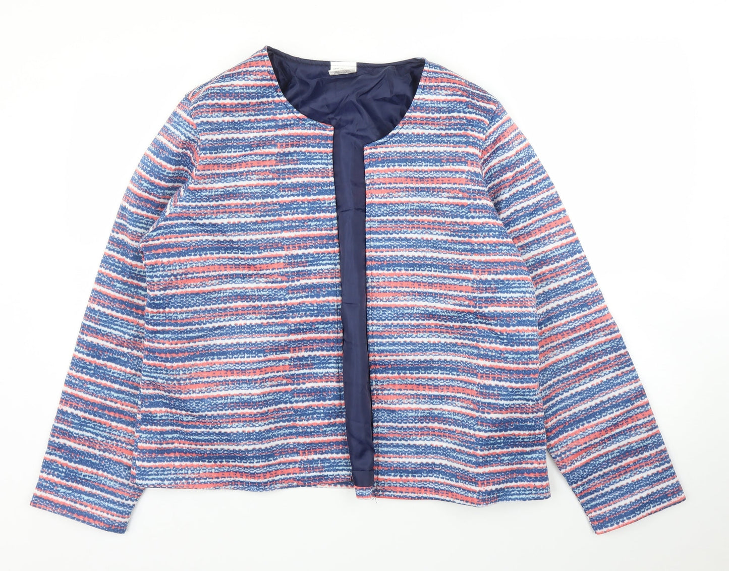 Anna De Lancay Womens Blue   Jacket Blazer Size L  - Chanel jacket