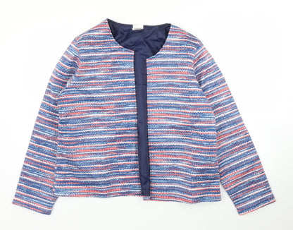 Anna De Lancay Womens Blue   Jacket Blazer Size L  - Chanel jacket