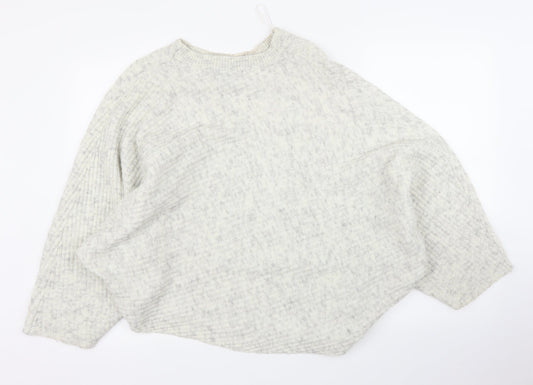 Womens UK Size M New Look Beige Pullover Jumper