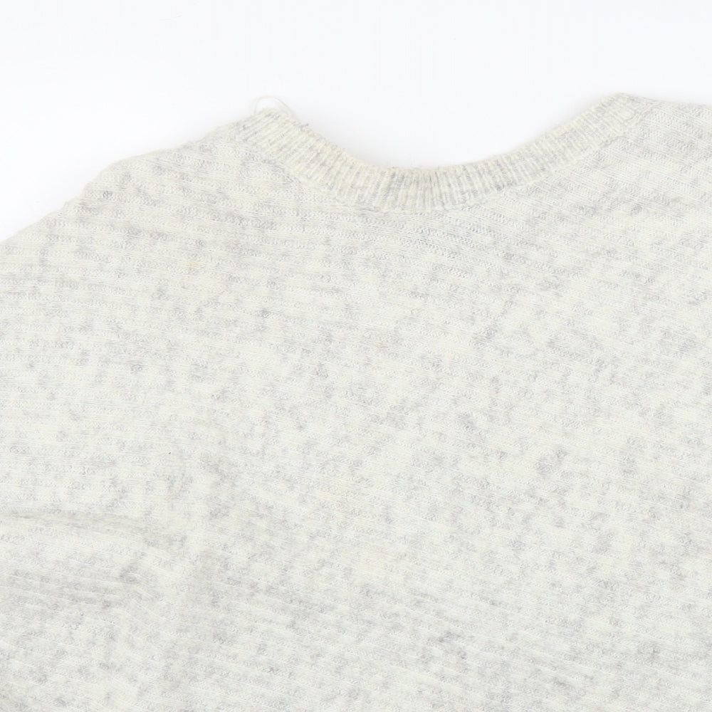 Womens UK Size M New Look Beige Pullover Jumper
