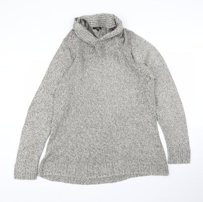 George Womens Grey   Tunic Jumper Size M