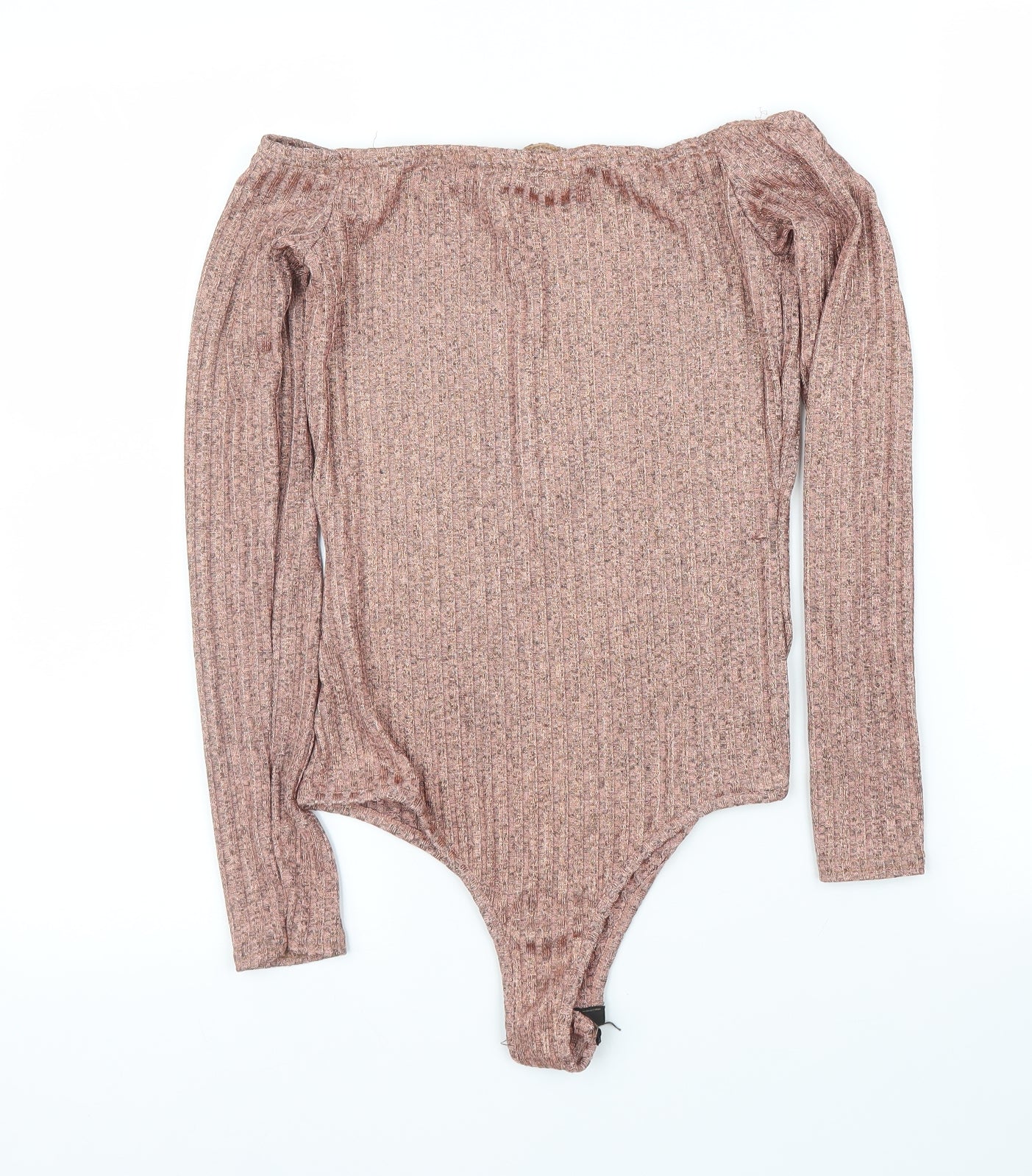 PRETTYLITTLETHING Womens Pink   Leotard One-Piece Size 10