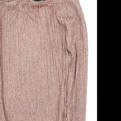 PRETTYLITTLETHING Womens Pink   Leotard One-Piece Size 10