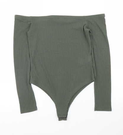 New Look Womens Green   Leotard One-Piece Size 10