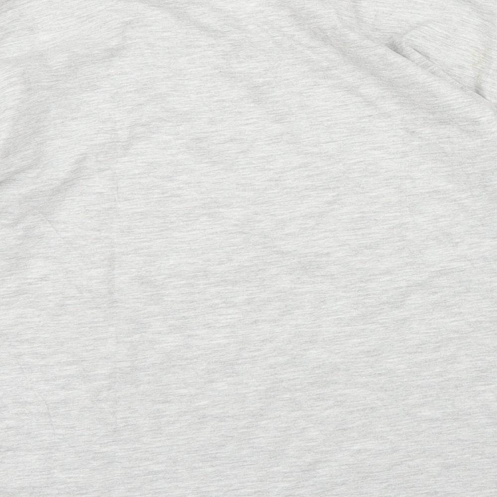 Debenhams Womens Grey   Basic T-Shirt Size 8  - PJ top