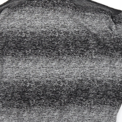 Womens UK Size S Sparkle & Fade Grey Pullover Jumper