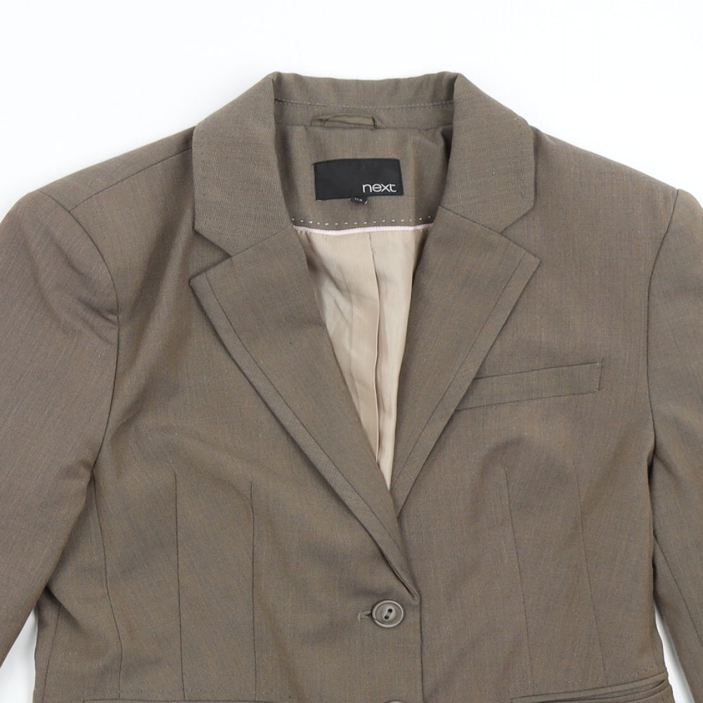 NEXT Womens Brown   Jacket Suit Jacket Size 12