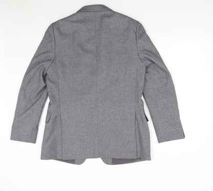Harbarry Mens Grey   Jacket Suit Jacket Size 42