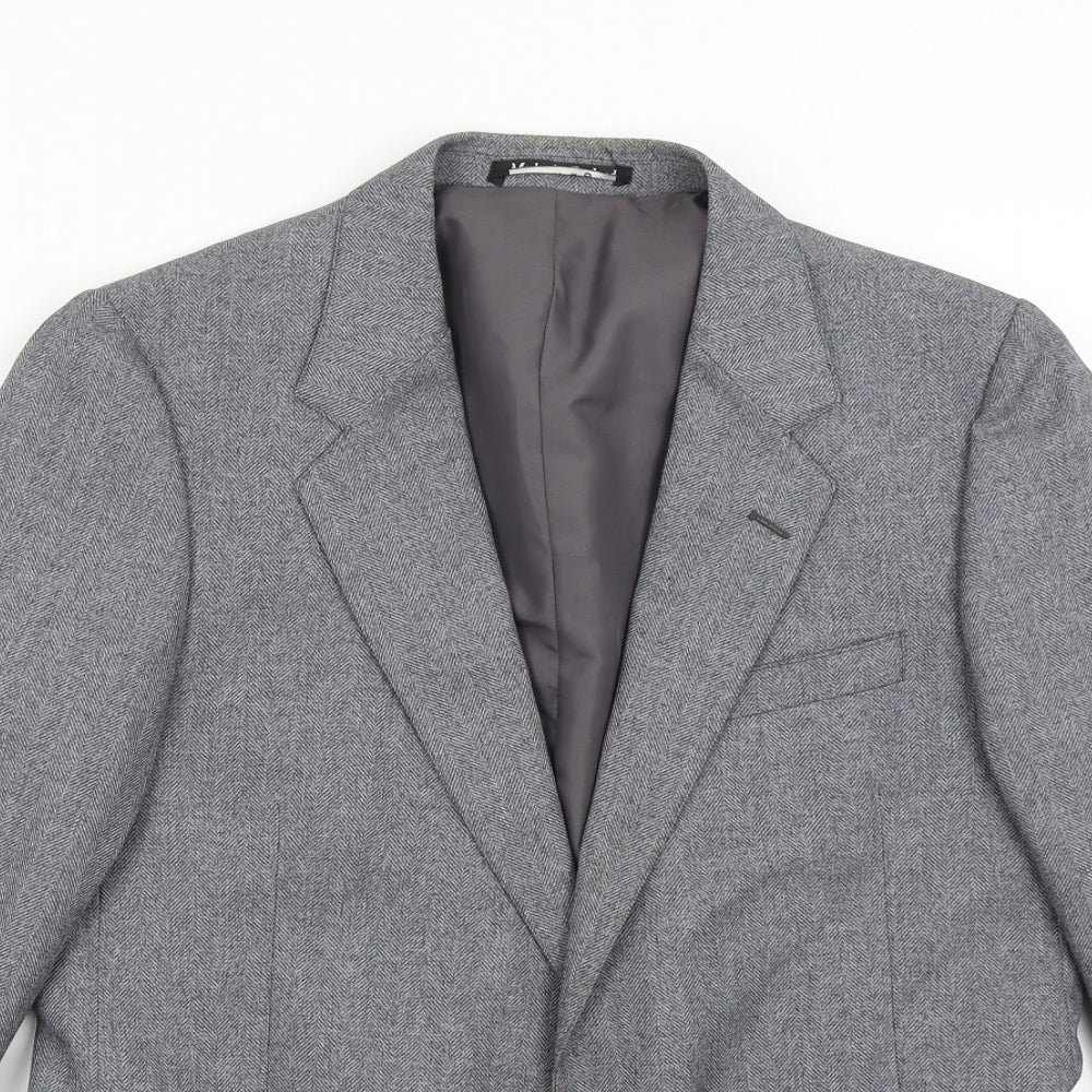 Harbarry Mens Grey   Jacket Suit Jacket Size 42