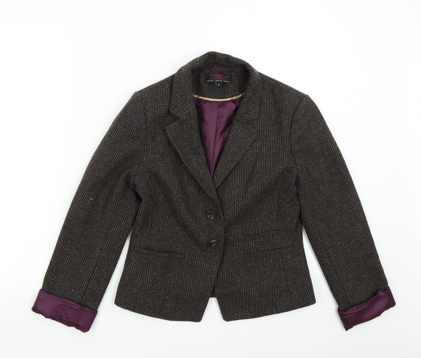 Womens UK Size 10 New Look Multicoloured Jacket