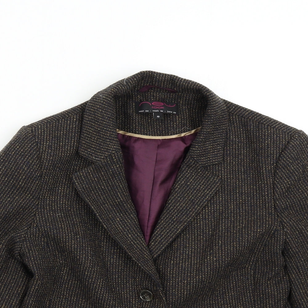 Womens UK Size 10 New Look Multicoloured Jacket