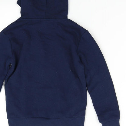 American College Girls Blue   Pullover Hoodie Size 8 Years