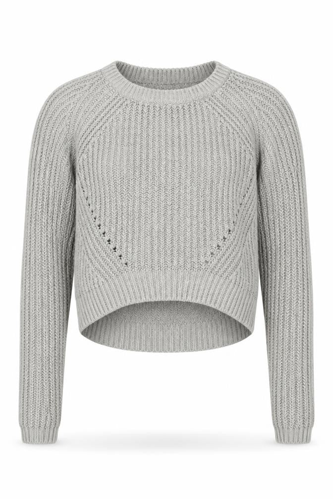 Womens UK Size 6 New Look Grey Pullover Jumper