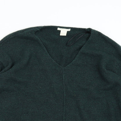 H&M Mens Green  Knit Pullover Jumper Size S
