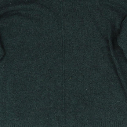 H&M Mens Green  Knit Pullover Jumper Size S