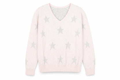 Womens UK Size L Preworn Pink Pullover Jumper