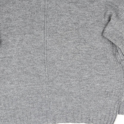 Brand and care label for B. Young women’s grey knit jumper, size M
