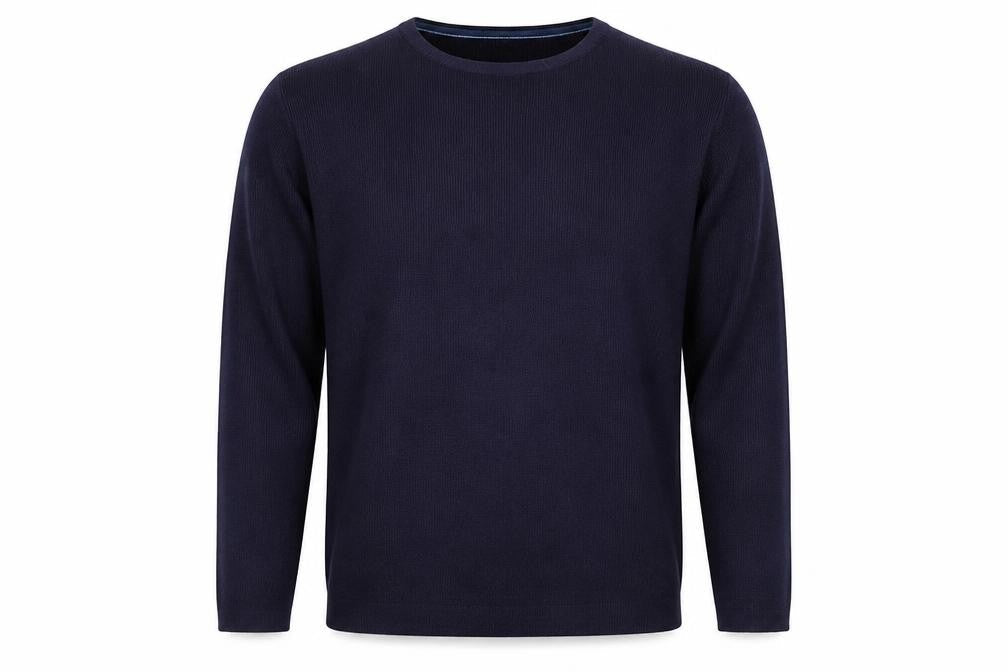 Mens UK Size L George Blue Pullover Jumper