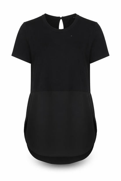 Womens UK Size 10 TU Black Basic Blouse