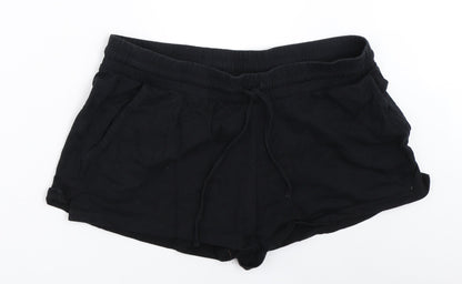 ASOS Womens Black   Hot Pants Shorts Size 12