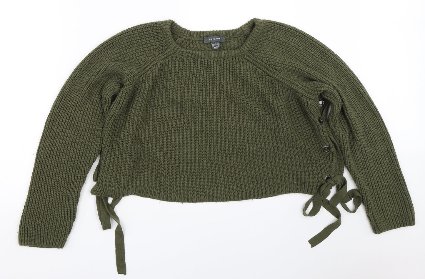 Primark Womens Green   Pullover Jumper Size M