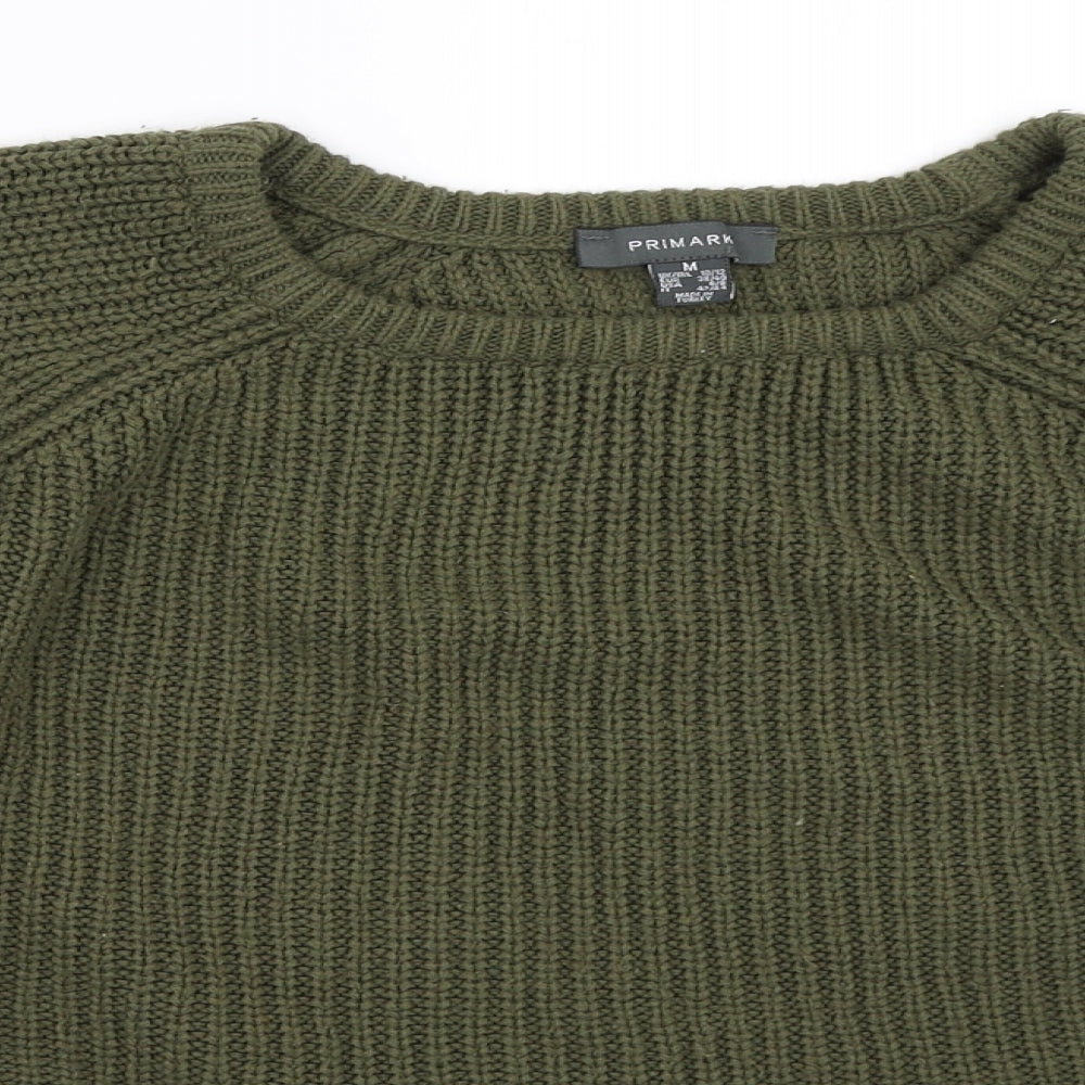 Primark Womens Green   Pullover Jumper Size M