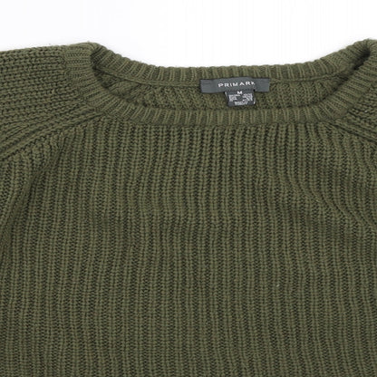 Primark Womens Green   Pullover Jumper Size M