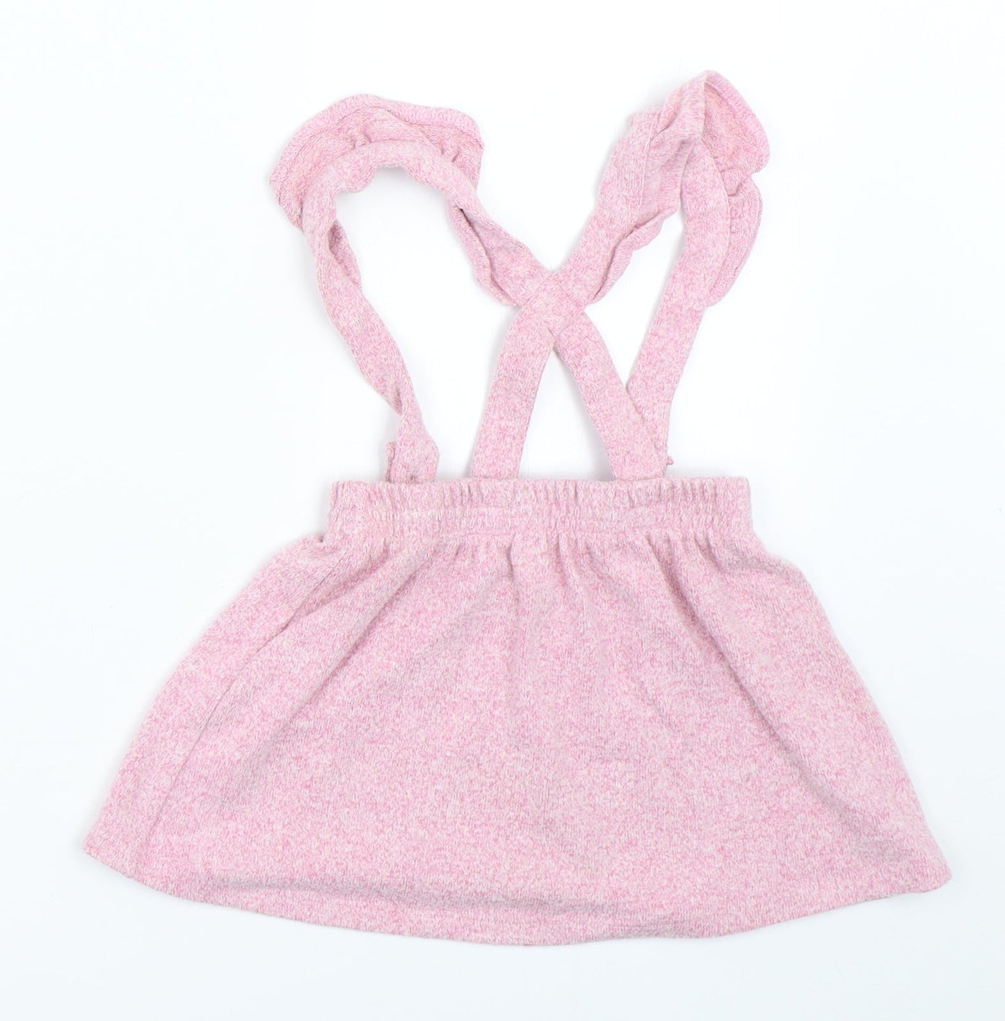 George Girls Pink   Pinafore/Dungaree Dress  Size 12-18 Months