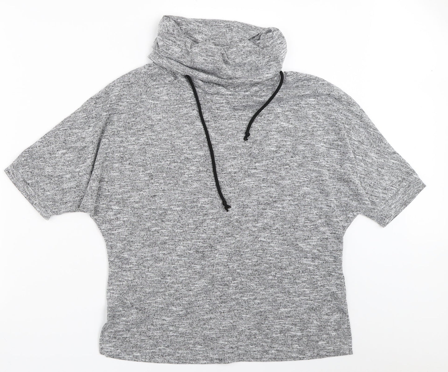 Womens UK Size 8 Atmosphere Grey Basic T-Shirt