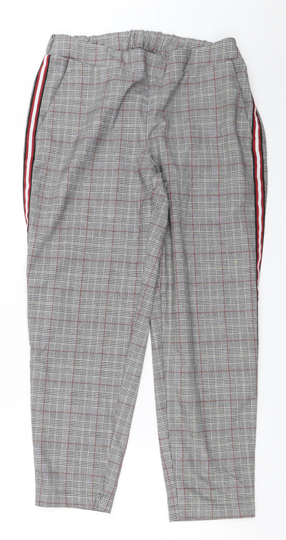 Primark Womens Grey   Capri Trousers Size 10 L25 in