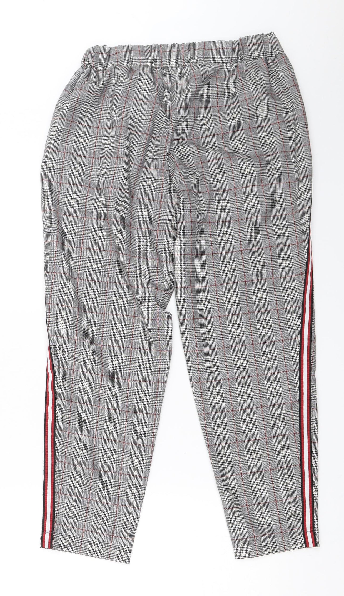 Primark Womens Grey   Capri Trousers Size 10 L25 in