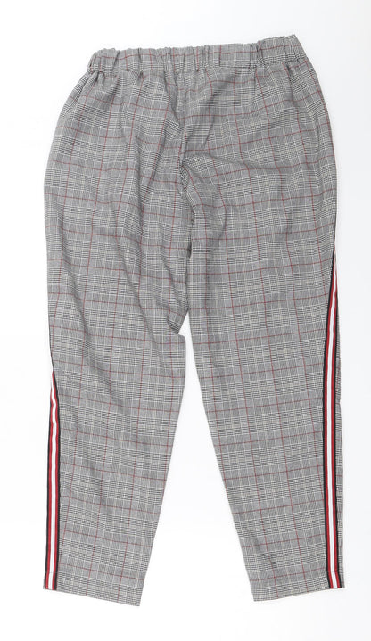 Primark Womens Grey   Capri Trousers Size 10 L25 in