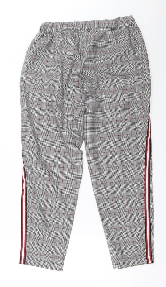 Primark Womens Grey   Capri Trousers Size 10 L25 in