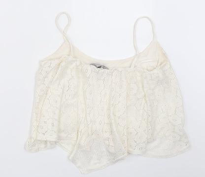 New Look Womens Ivory   Camisole Blouse Size 14